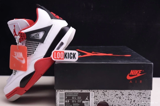 (2020) Retro 4 Air Jordan Fire DC7770-160 Red 0707